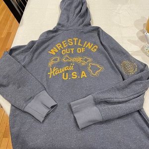 Under Armour Men's Project Rock Hawaii USA Full Zip Hoodie